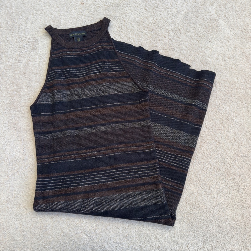 🛑SOLD🛑 Striped Sleeveless Knit Top